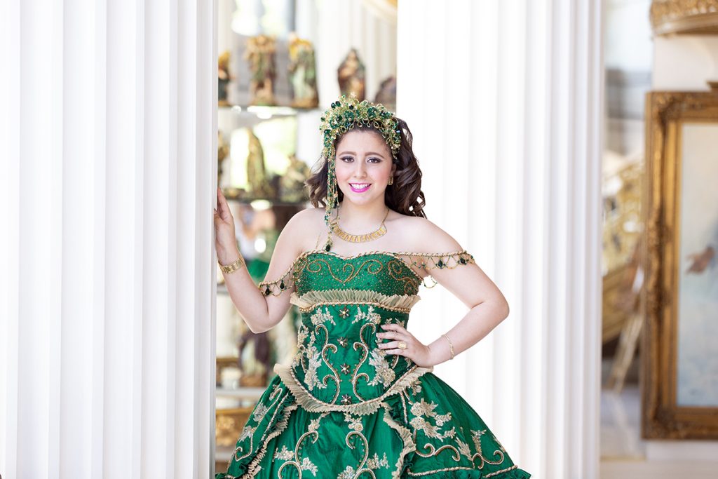 quince green dress